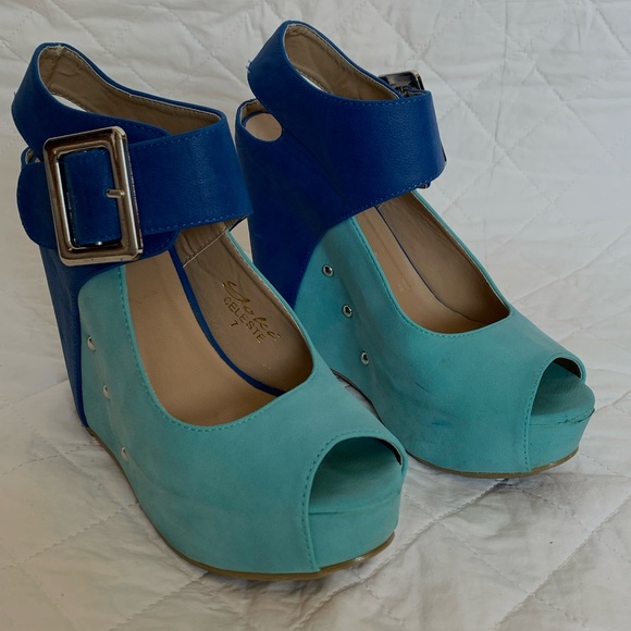 Yoki Wedges size 7. - Picture 2 of 5